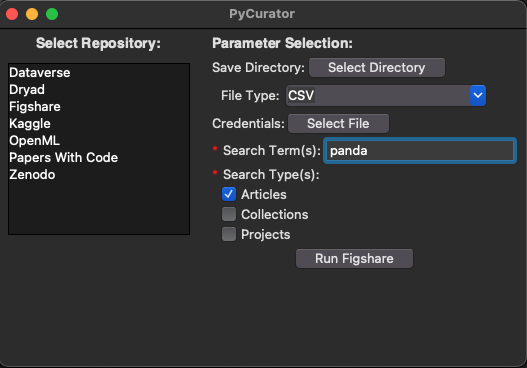 Parameter Selection