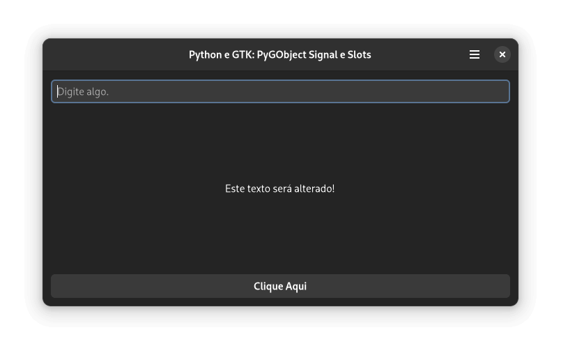 Signals and slots