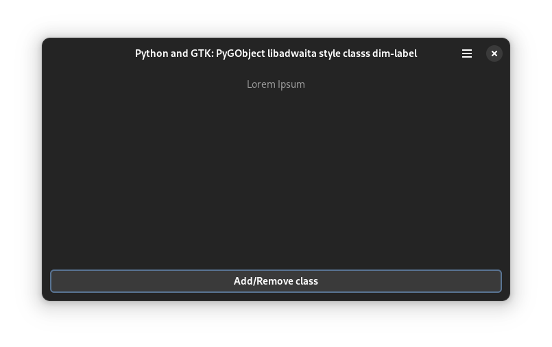 Libaswaita style class dim-label