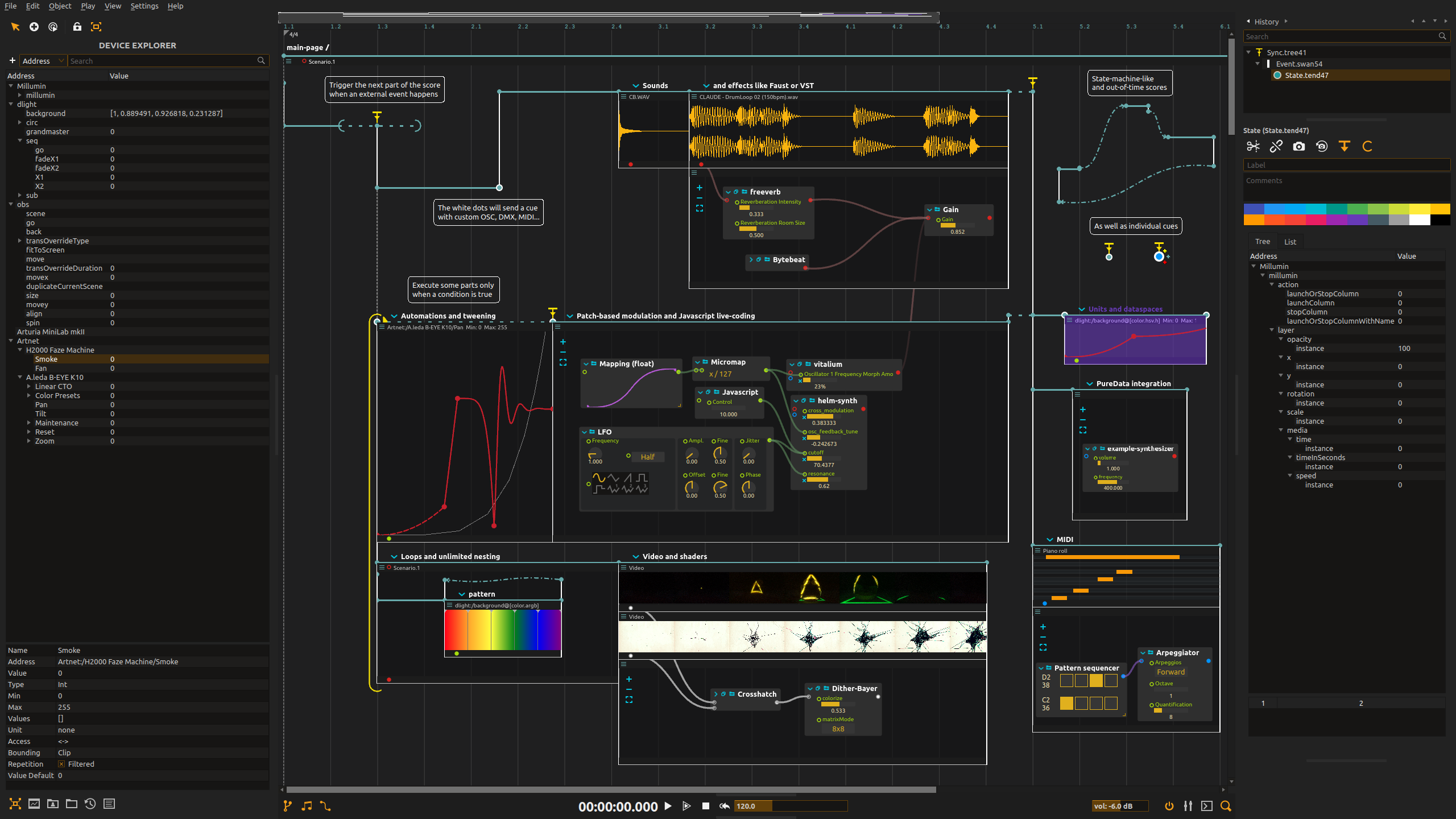 ossia score screenshot