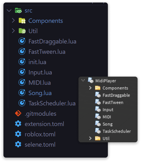 Rostruct Build Example