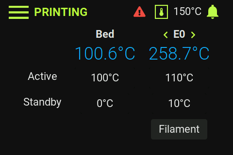 RepPanel process menu