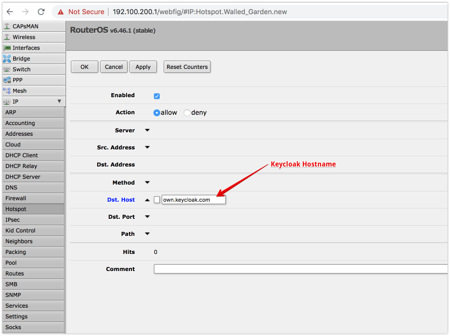 KeycloakHostName