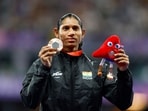 Deepthi Jeevanji came into the Paralympics as the world champion in women's 400m T20 classification.(REUTERS)