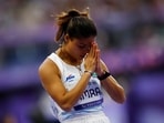 Simran at Paris Paralympics(REUTERS)