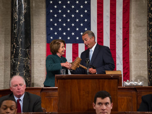 John Boehner is re-elected Speaker of the House