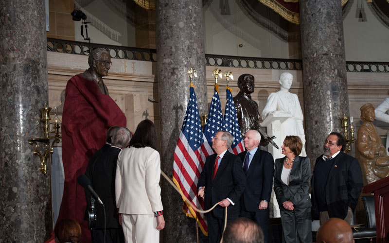 Barry Goldwater Statue Dedication Unveiling