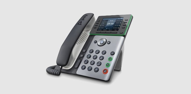 Poly Edge E300 Series office phone