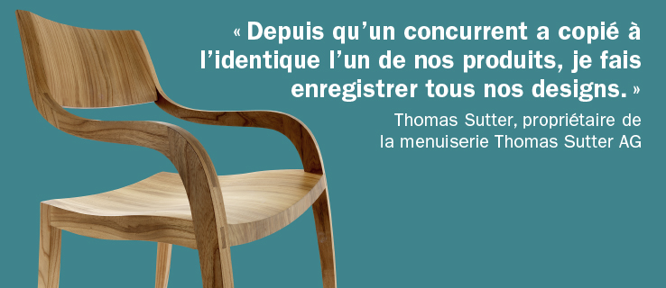 Photo: chaise Lara avec dossier autoportant de Thomas Sutter