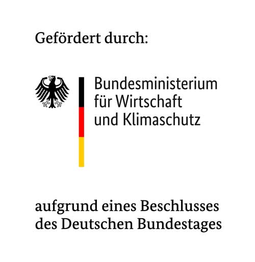 Förderlogo BMWK Bundesministerium für Wirtschaft und Klimaschutz