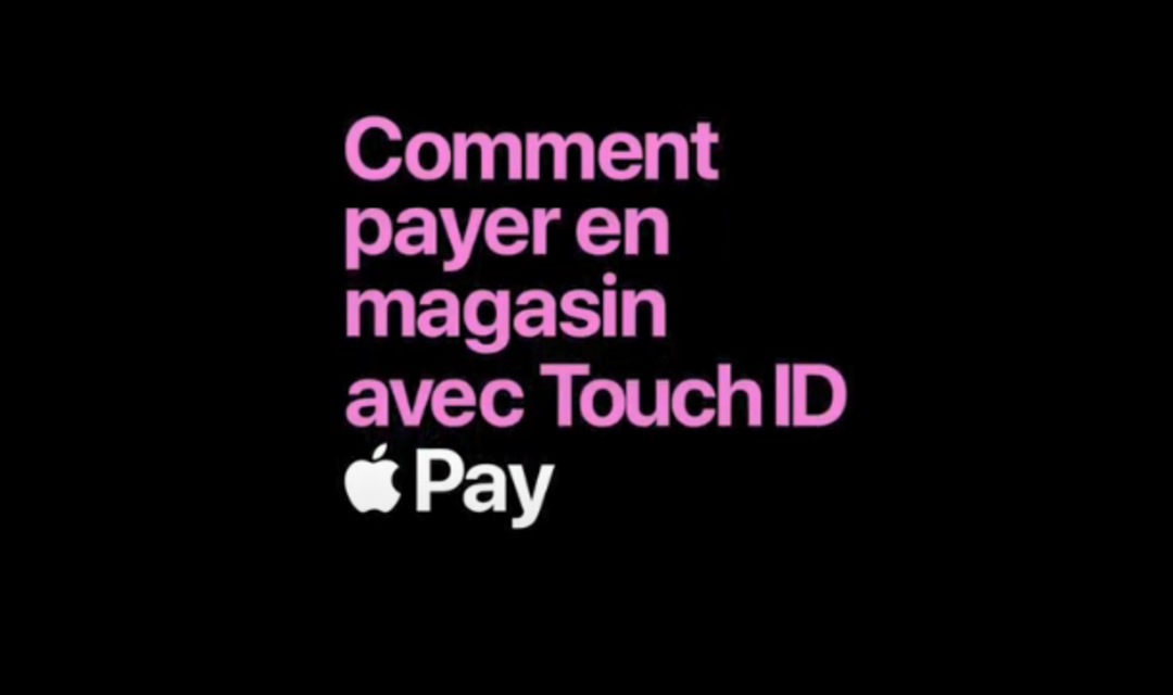 Comment payer en magasin avec Touch ID Apple Pay