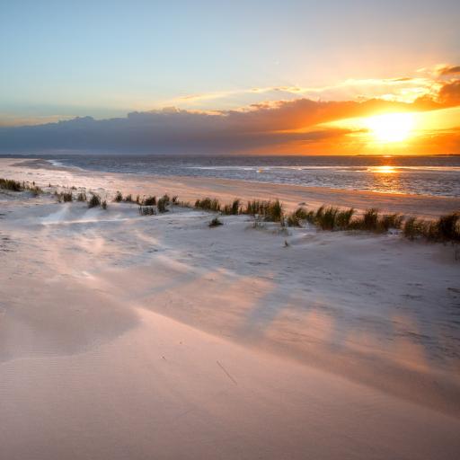 Sonnenuntergang auf Langeoog