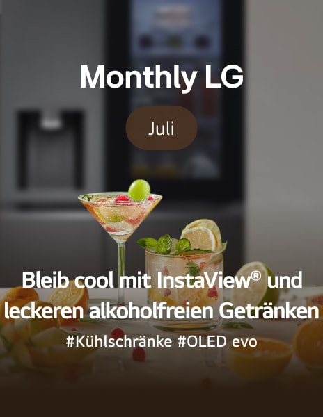 Bleib cool mit InstaView und leckeren alkoholfreien Getränken