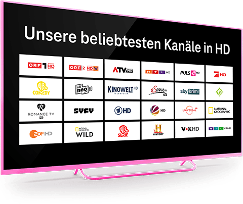 Unsere beliebtesten Kanäle in HD