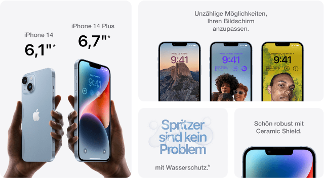 iPhone 14 Größe Display