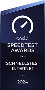 OOKLA Testsieger: Schnellstes Internet 2024