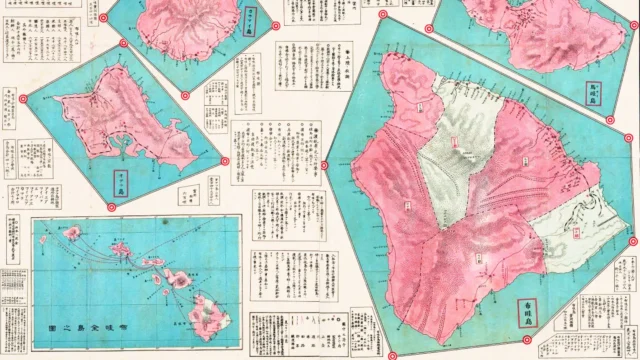 A crop of Hawaii as mapped by Nekketsu Takei.