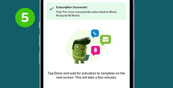 Set Up eSIM Cellular on Samsung Galaxy Watch Active2 Step 5