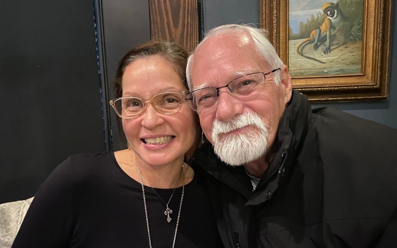 J. David Garrett, Ph.D., and his wife, Ruth