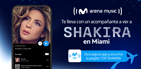 Banner movistar MOVISTAR PREPAGO PRO Disfruta Arena Music GRATIS con tus paquetes Prepago