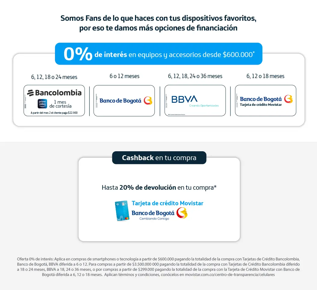 financiacion bancos movistar