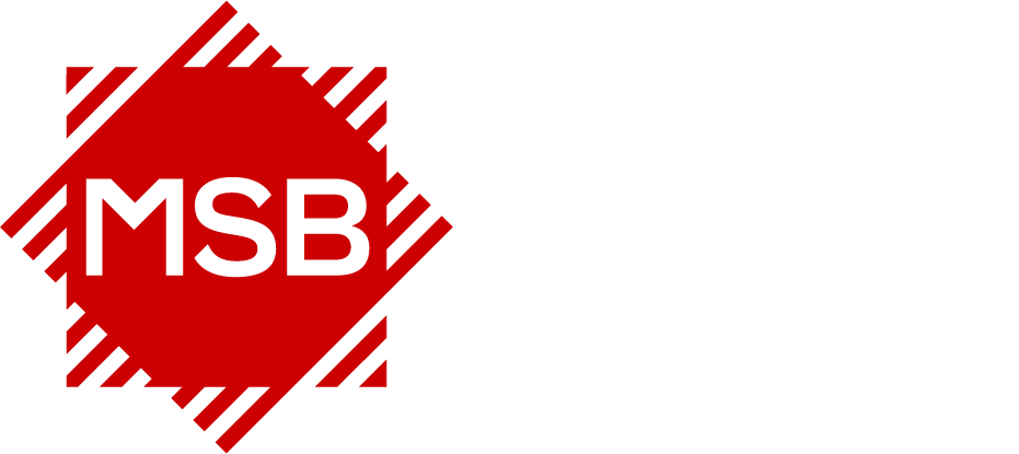 MSB logotyp, länk till startsidan