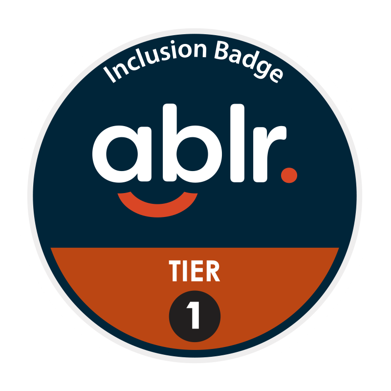 Ablr Inclusion Badge Tier 1