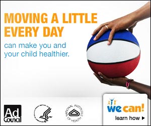 Moving a little every day can make you and your child healthier.