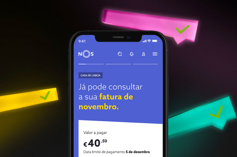 App NOS e Área de Cliente