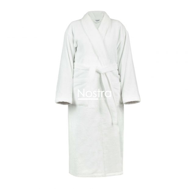 Chalatas VELOUR-430 430 BATHROBE-OPTIC WHITE