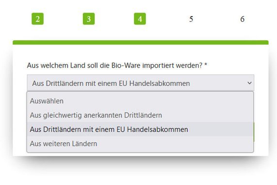 Zur Checkliste Bio-Import