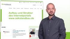 Aufbau und Struktur des Internetportals