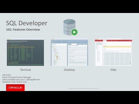 Vidéo : Présentation de SQL Developer