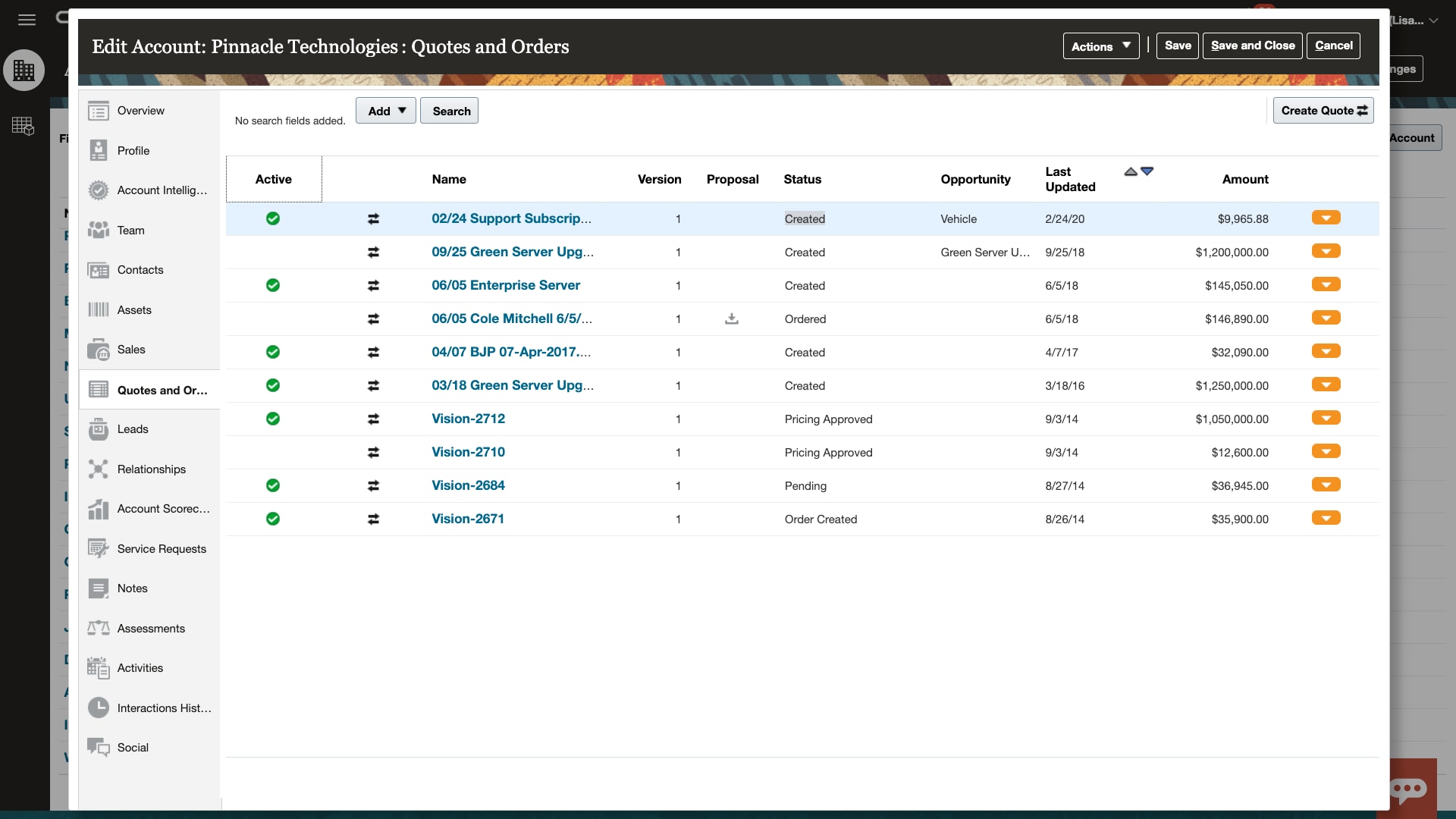 Integration with demand management