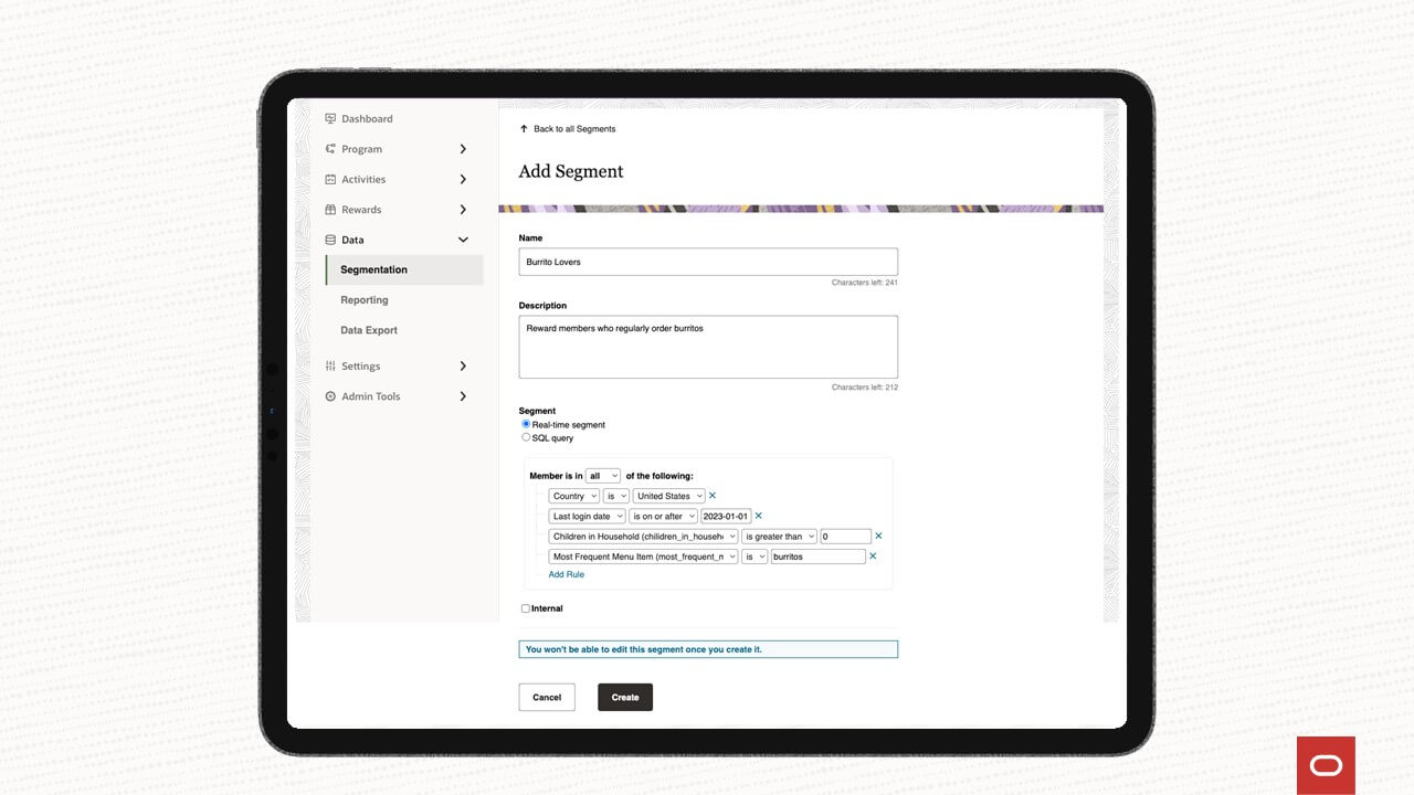 Create personalized loyalty experiences