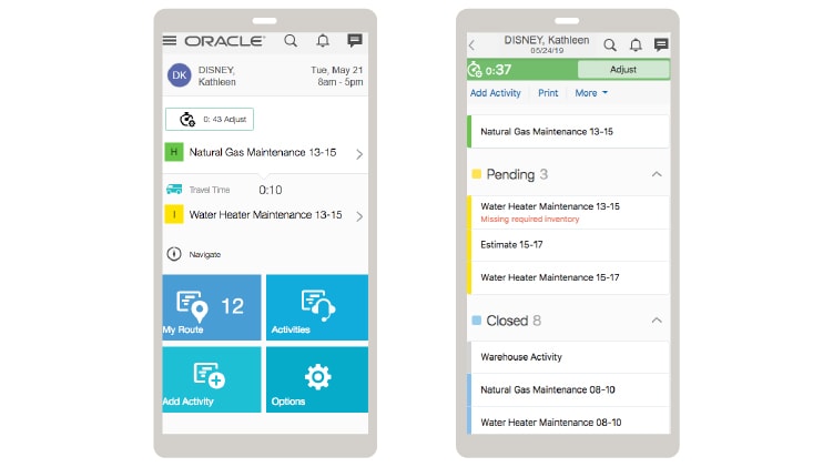 Streamline and simplify field service work screenshot