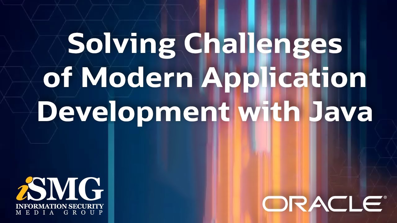 Solving Challenges of Modern Application Development with Java