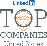 2022 LinkedIn Top Companies in the United States logo