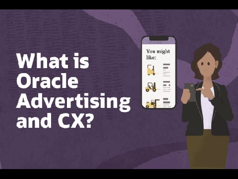 ما المقصود بـ Oracle Advertising and CX؟