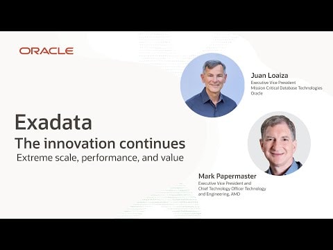 Anteprima video - Exadata Cloud@Customer