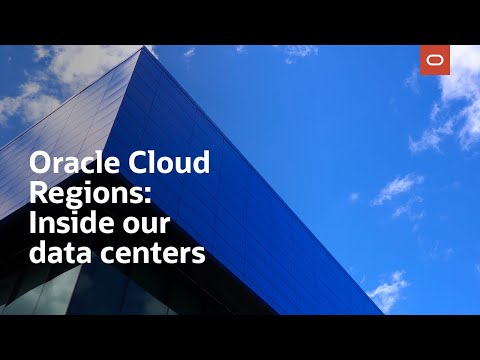 Anteprima video - Oracle Cloud Regions: dentro i nostri data center