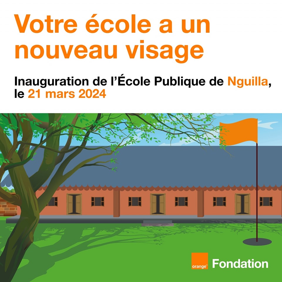 Inauguration de l'école de Nguila