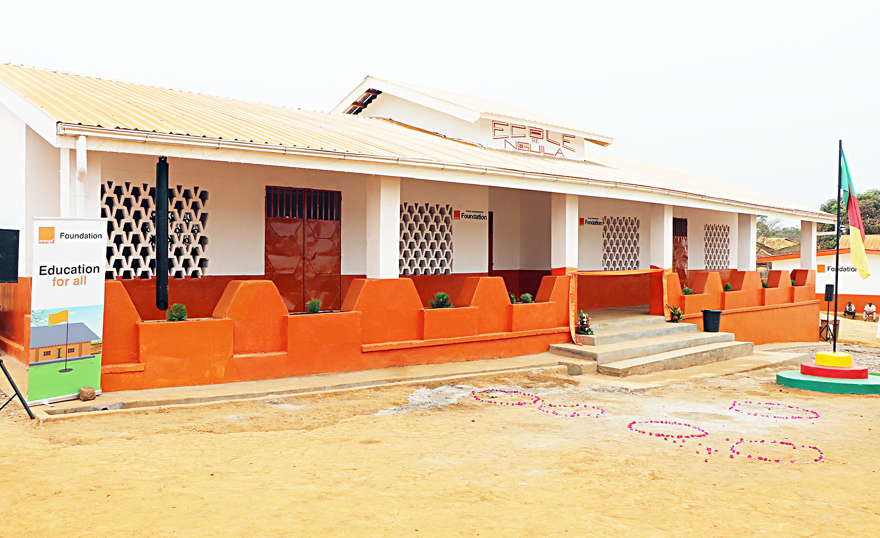 Inauguration école publique de Nguila 2