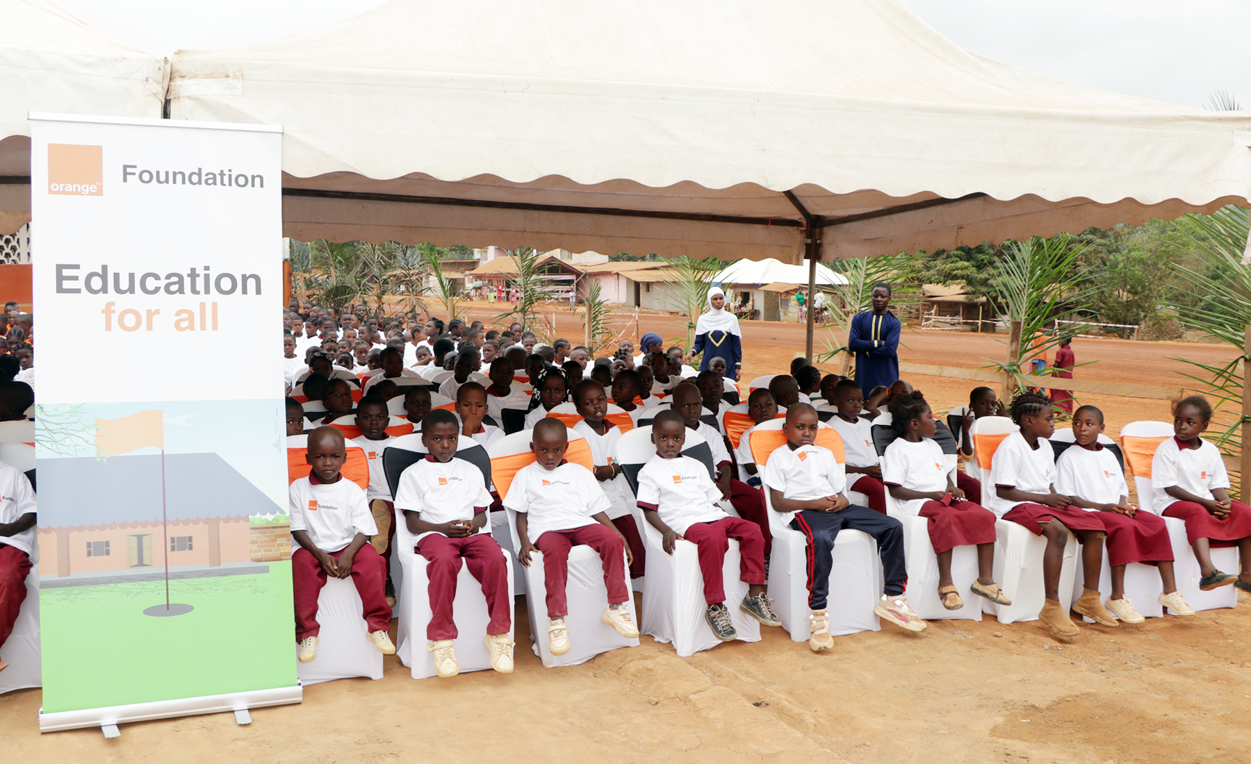 Inauguration école publique de Nguila 3