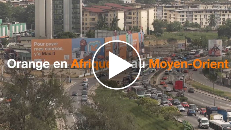 image accès vidéo présentation Orange en Afrique et au Moyen-Orient