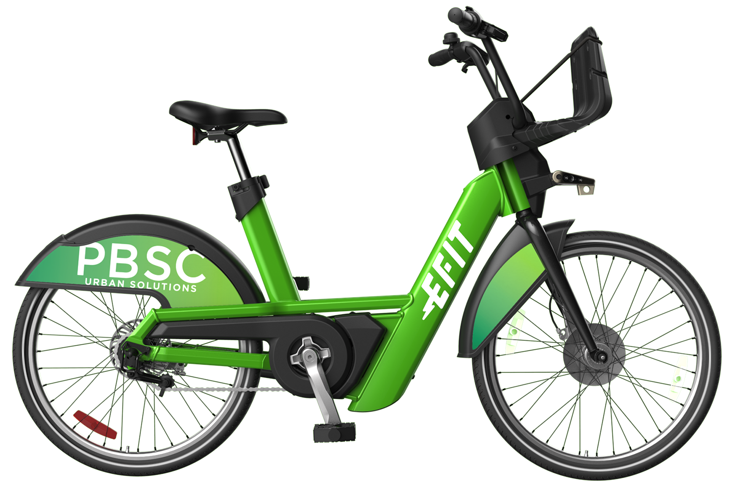 Bicicleta eléctrica PBSC, E-FIT 