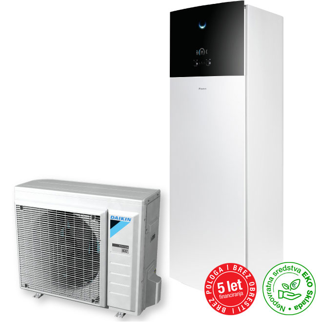 Toplotna črpalka Daikin Altherma 3, 7,5kw