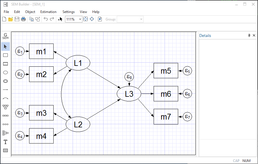 SEM Builder screenshot