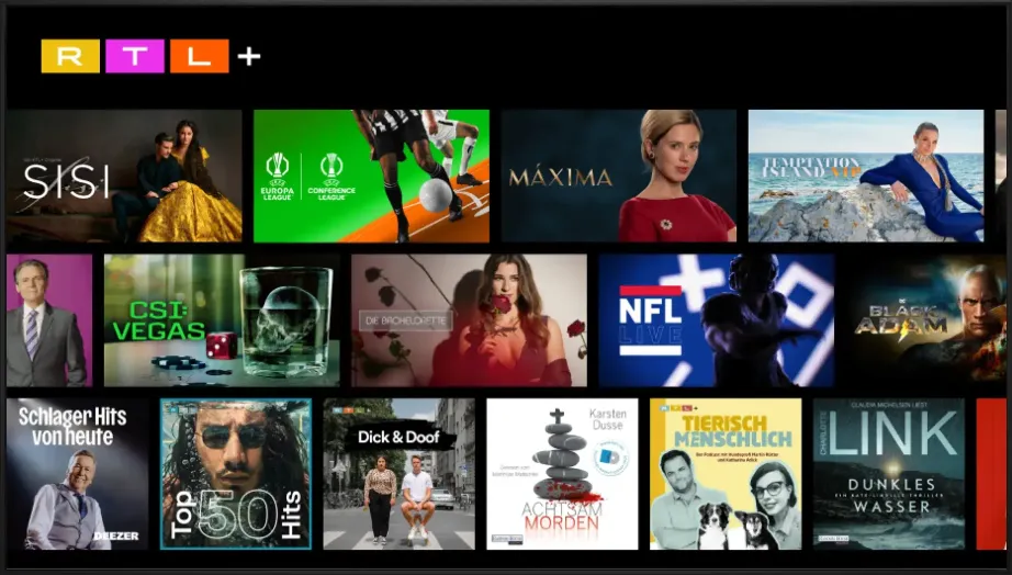 Fernseher mit Top-Serien bei RTL Plus