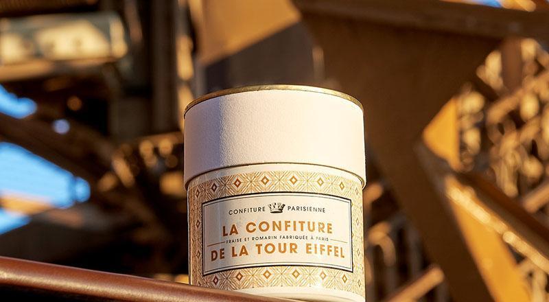 Collaboration Confiture parisienne et tour Eiffel